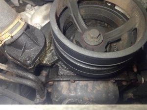 oil leak